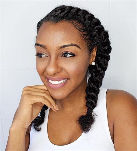 natural braided hairstyles